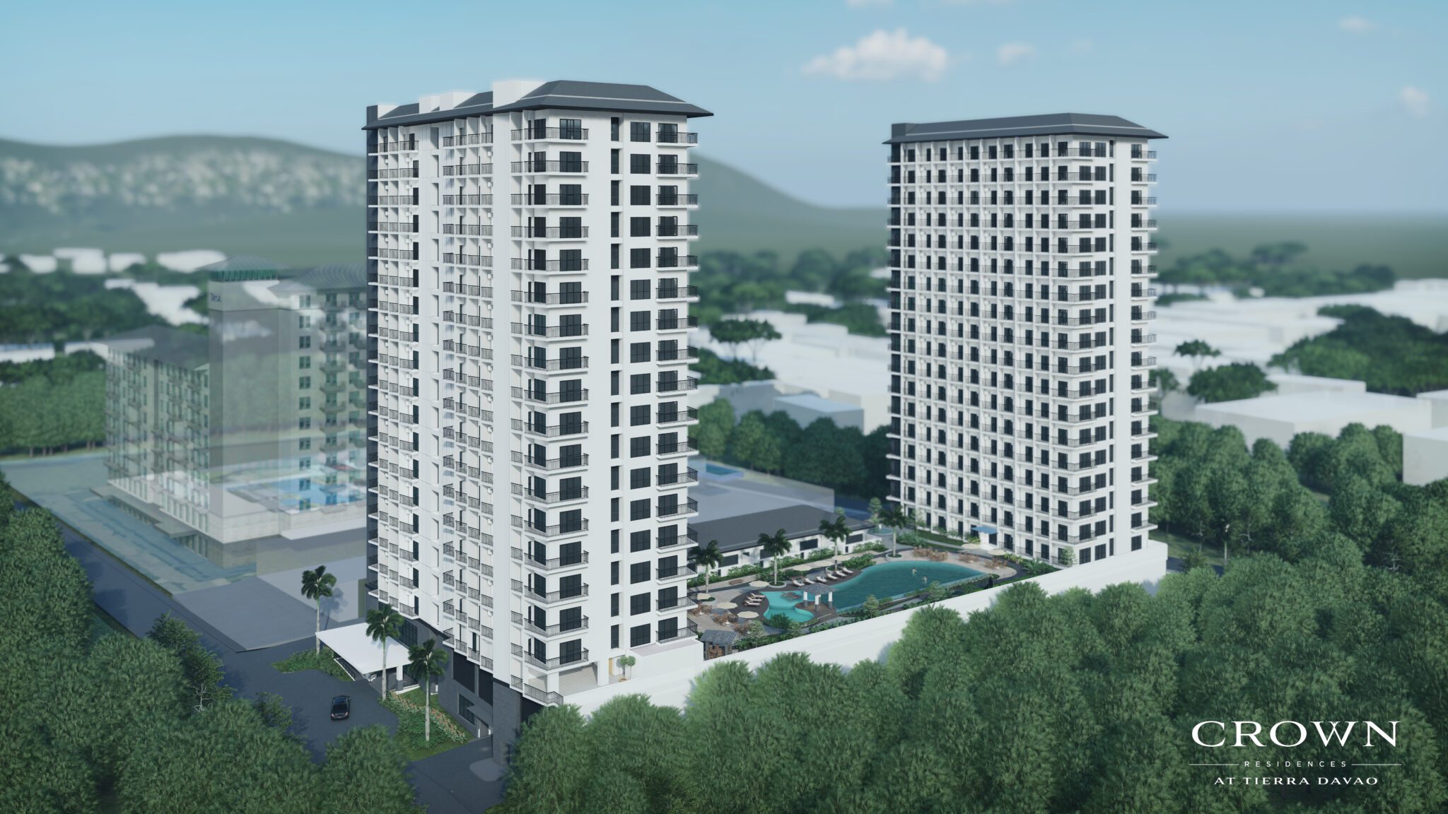 Crown Residences at Tierra Davao - Building Facade (Artist_s Perspective)